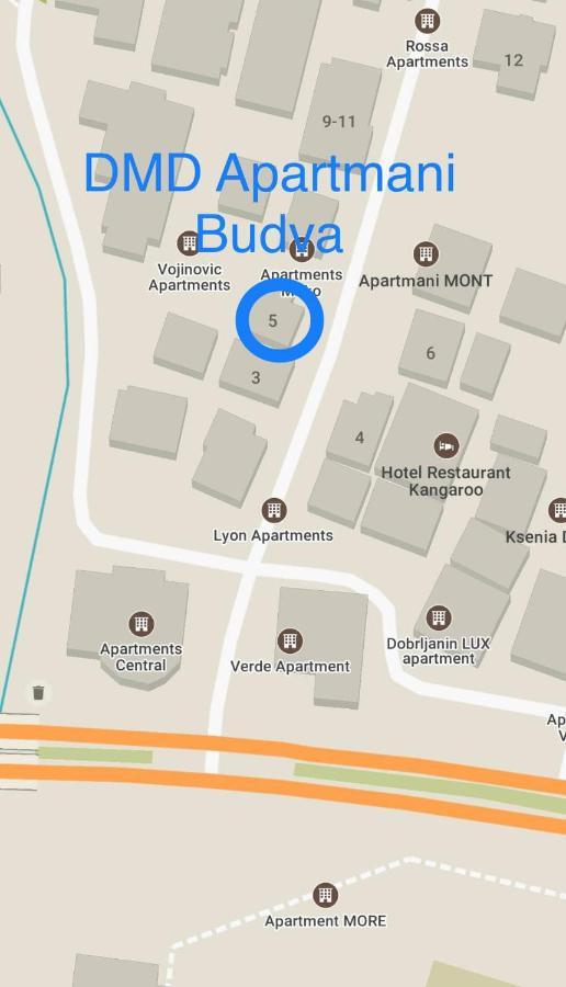 Dmd Apartmani Budva Kültér fotó